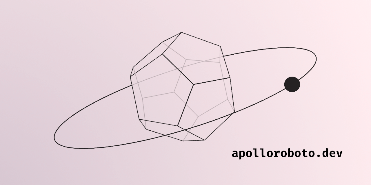 Thumbnail for project Personal Site apolloroboto.dev