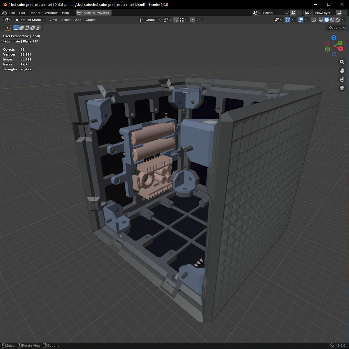 Blender 3D model